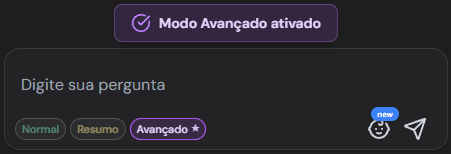 Escolha o Modo de Resposta